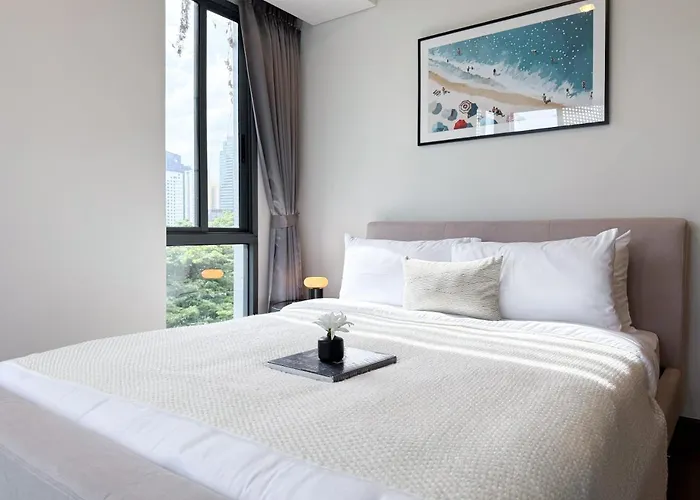 Expansive Luxury 2br - Ultra Fast Wifi - Phrom Phong 度假居