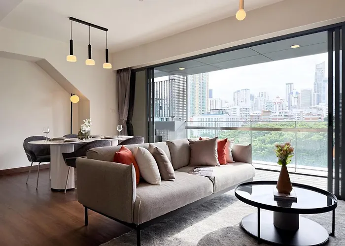 Expansive Luxury 2br - Ultra Fast Wifi - Phrom Phong 度假居
